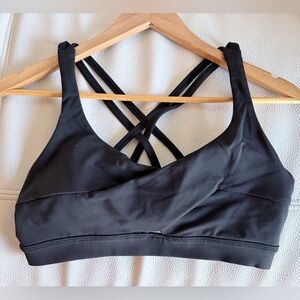 🍋🍋Lululemon Black Sports Bra. Size 10